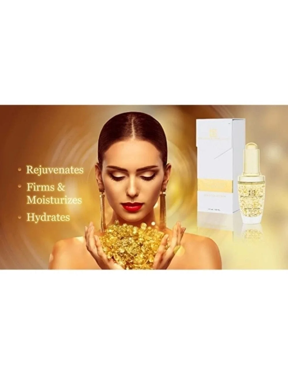 Brilliance New York Pure 24K Gold Face Serum